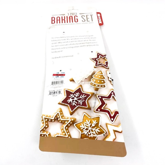 Art & Cook 3 Piece Holiday Baking Set 3 Piece 12” - Picture 2 of 3